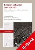 Bild: Einigkeit und Recht, doch Freiheit? - Franz Steiner Verlag