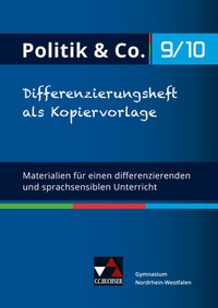 Abbildung von: Politik & Co. - Nordrhein-Westfalen - G9 / Politik & Co. NRW Differenzierungsheft 9/10 - Buchner, C.C.