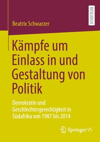 Abbildung von: Kämpfe um Einlass in und Gestaltung von Politik - Springer VS