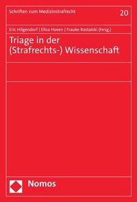 Abbildung von: Triage in der (Strafrechts-) Wissenschaft - Nomos