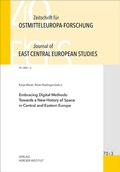 Cover: Zeitschrift f&uuml;r Ostmitteleuropa-Forschung (ZfO) 70/3 / Journal of East Central European Studies (JECES) - Verlag Herder-Institut