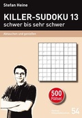 Cover: Killer-Sudoku 13 - schwer bis sehr schwer - verlag presse service