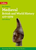 Cover: Medieval British and World History 410-1509 - Collins