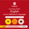 Cover: Cambridge IGCSET English (as an Additional Language) Digital Teacher's Resource Access Card - Cambridge University Press