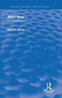 Enlarge image Cover: Alban Berg - Routledge