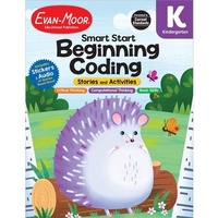 Enlarge image Cover: Smart Start: Beginning Coding Stories and Activities, Kindergarten Workbook - Evan Moor Educational Publishers