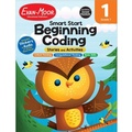 Cover: Smart Start: Beginning Coding Stories and Activities, Grade 1 Workbook - Evan Moor Educational Publishers