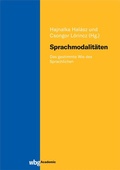 Cover: Sprachmodalit&auml;ten - wbg Academic in Herder