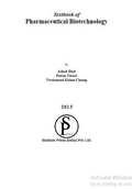 Cover: Textbook of Pharmaceutical Biotechnology - Studium Press