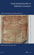 Cover: Land and Spirituality in Rabbinic Literature - Brill