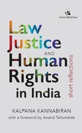 Cover: Law, Justice and Human Rights in India: - Orient Blackswan Pvt Ltd