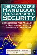 Cover: The Manager's Handbook for Corporate Security - Butterworth-Heinemann