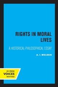 Cover: Rights in Moral Lives - University of California Press