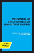 Cover: Concentration and Price-Cost Margins in Manufacturing Industries - University of California Press