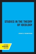 Cover: Studies in the Theory of Ideology - University of California Press