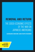 Cover: Removal and Return - University of California Press