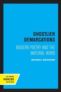 Cover: Ghostlier Demarcations - University of California Press