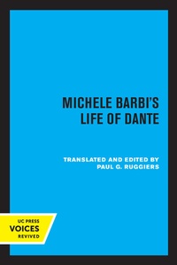 Abbildung von: Michele Barbi's Life of Dante - University of California Press