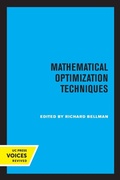 Cover: Mathematical Optimization Techniques - University of California Press