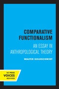 Cover: Comparative Functionalism - University of California Press