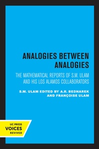 Abbildung von: Analogies Between Analogies - University of California Press