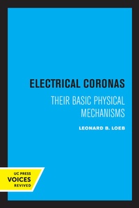 Abbildung von: Electrical Coronas - University of California Press