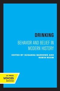 Enlarge image Cover: Drinking - University of California Press