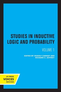 Enlarge image Cover: Studies in Inductive Logic and Probability, Volume I - University of California Press