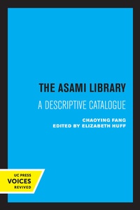 Abbildung von: The Asami Library - University of California Press