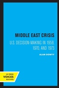 Cover: Middle East Crisis - University of California Press