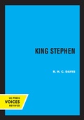 Cover: King Stephen - University of California Press