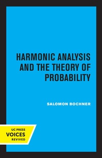 Abbildung von: Harmonic Analysis and the Theory of Probability - University of California Press