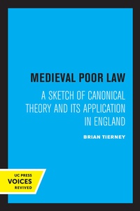 Enlarge image Cover: Medieval Poor Law - University of California Press