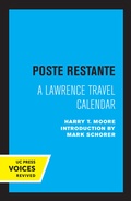 Cover: Poste Restante - University of California Press