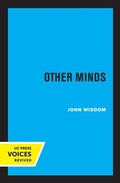 Cover: Other Minds - University of California Press