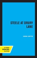 Cover: Steele at Drury Lane - University of California Press