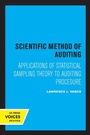 Cover: Scientific Method for Auditing - University of California Press