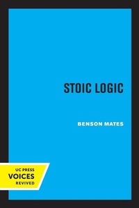 Enlarge image Cover: Stoic Logic - University of California Press