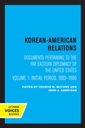 Cover: Korean-American Relations - University of California Press