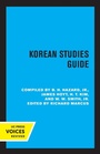 Cover: Korean Studies Guide - University of California Press