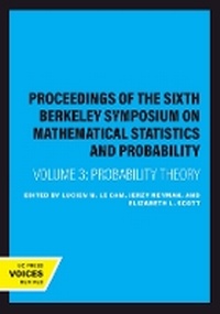 Enlarge image Cover: Proceedings of the Sixth Berkeley Symposium on Mathematical Statistics and Probability, Volume III - University of California Press