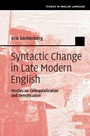 Cover: Syntactic Change in Late Modern English - Cambridge University Press