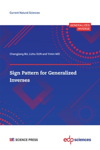 Abbildung von: Sign Pattern for Generalized Inverses - EDP sciences