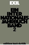 Cover: Erinnerungen ans Exil - kritische Lekt&uuml;re der Autobiographien nach 1933 und andere Themen - De Gruyter