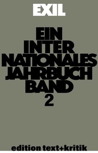 Abbildung von: Erinnerungen ans Exil - kritische Lektüre der Autobiographien nach 1933 und andere Themen - De Gruyter