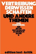 Cover: Vertreibung der Wissenschaften und andere Themen - De Gruyter
