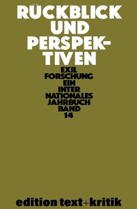 Abbildung von: Rückblick und Perspektiven - De Gruyter
