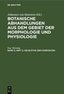 Cover: Die Blüthe der Compositen - De Gruyter