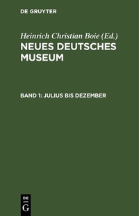 Abbildung von: Julius bis Dezember - De Gruyter