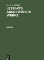 Cover: Lessing's ausgewählte Werke. Band 2 - De Gruyter
